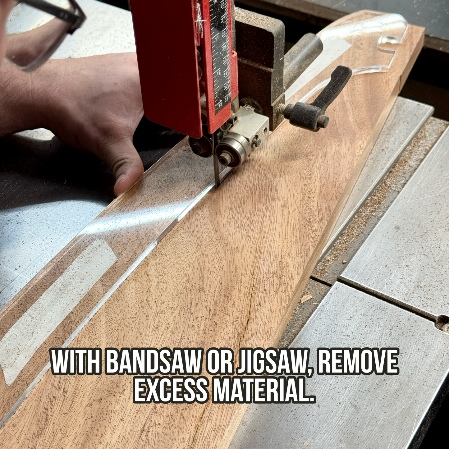 Vertical Guitar Stand Router Templates
