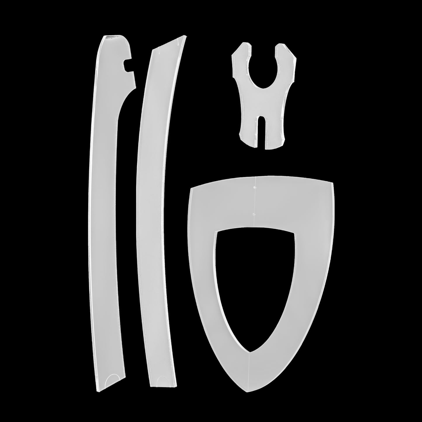 Vertical Guitar Stand Router Templates